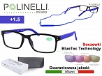 Okulary korekcyjne do czytania POLINELLI 100 Moc: + 3.50
