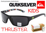 QUIKSILVER 4078 XKKN THRUSTER Okulary Przeciwsłoneczne - Sportowe Dziecięce