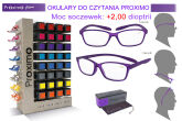 PROXIMO 57 C08 +2.00 Korekcyjne okulary do czytania 