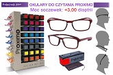 Korekcyjne okulary do czytania PROXIMO Model 058 Kolor C13 moc: +3,0