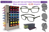 Korekcyjne okulary do czytania PROXIMO Model 058 Kolor C18 moc: +2,0