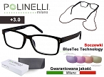 Okulary korekcyjne do czytania POLINELLI 100 Moc: + 3.00
