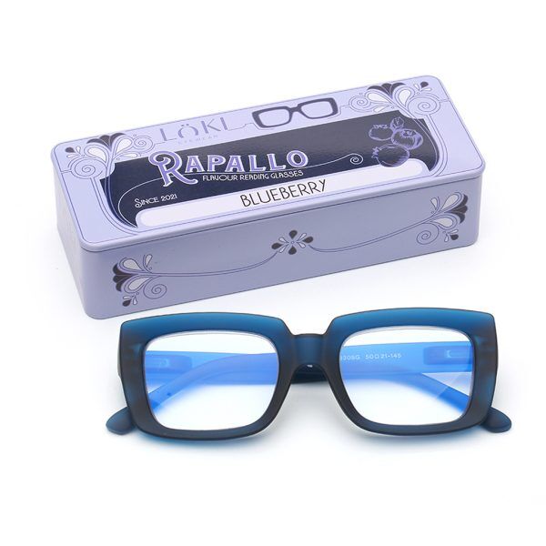 Korekcyjne Okulary do czytania Loki Rapallo Blue +3.50 - 2