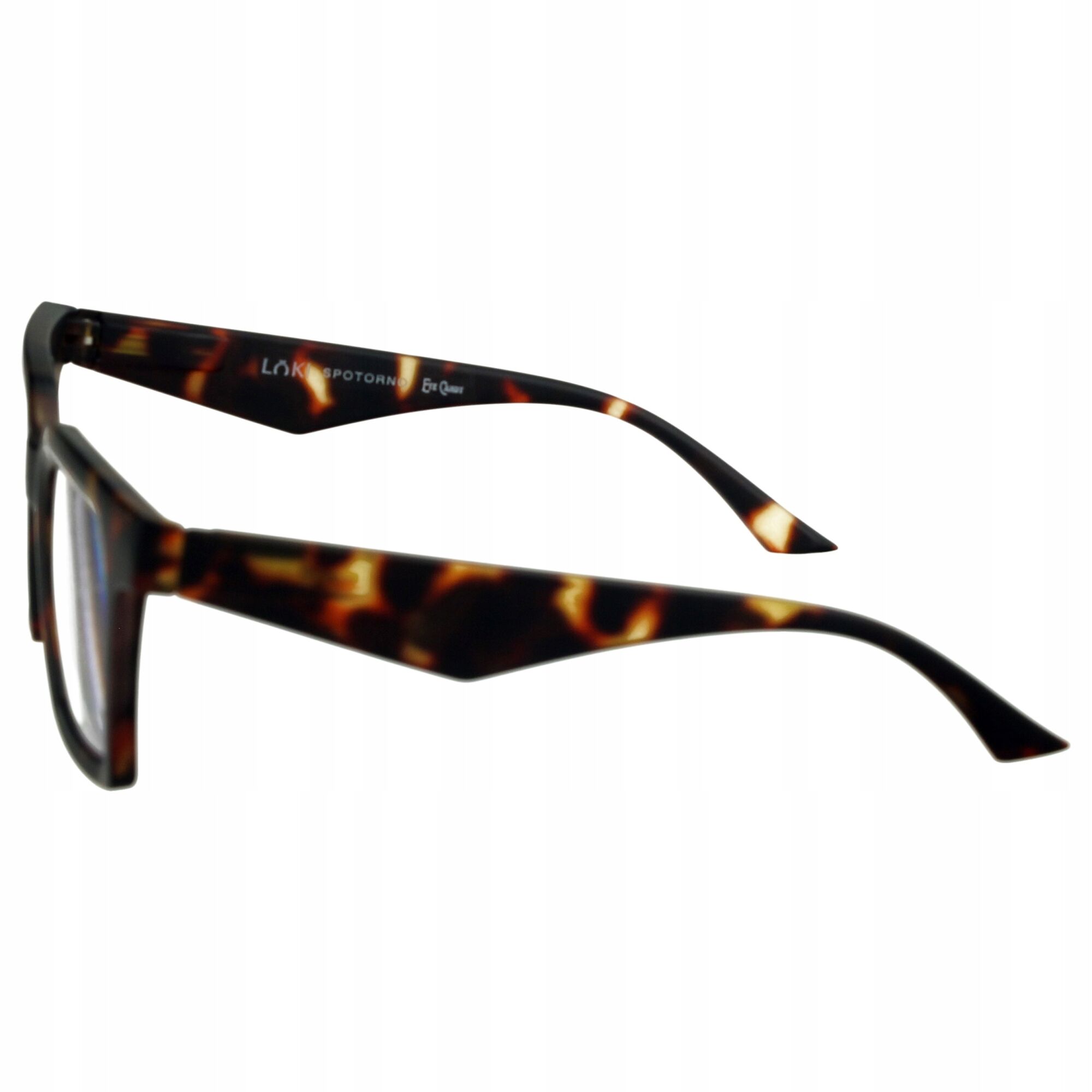 Korekcyjne okulary do czytania i komputera Blue Block ITALY Loki Spotorno Tortoise +1.5 - 3