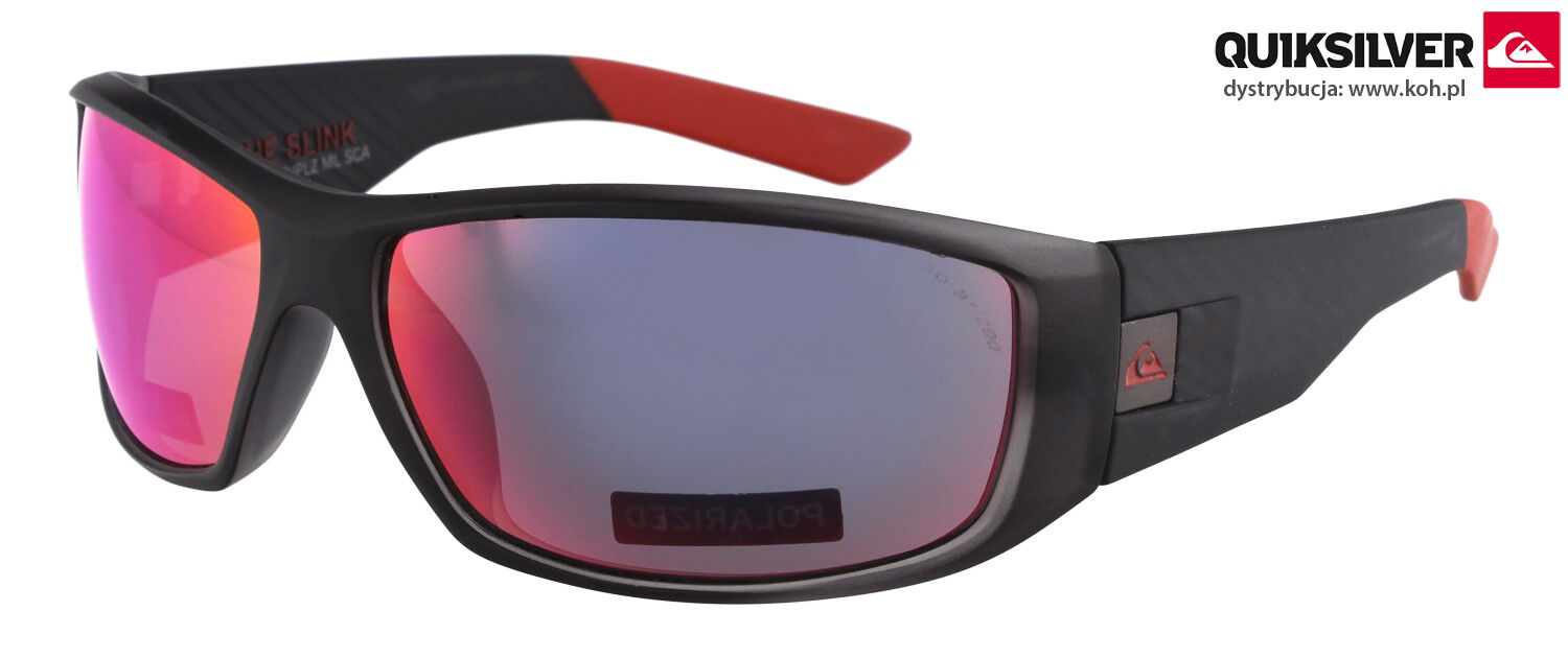 QUIKSILVER 1178 XKKR SLINK Okulary Przeciwsłoneczne Sportowe  - 2