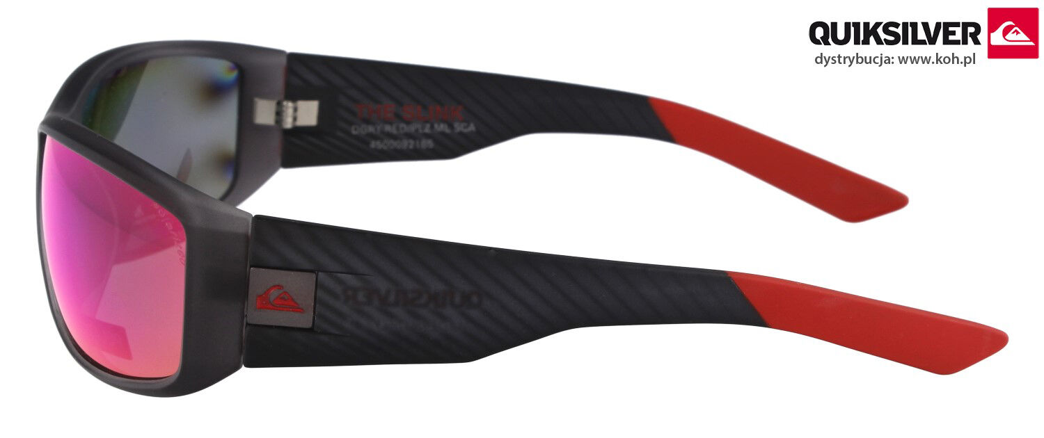 QUIKSILVER 1178 XKKR SLINK Okulary Przeciwsłoneczne Sportowe  - 4
