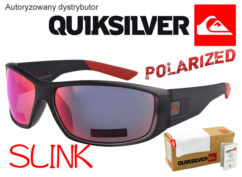 QUIKSILVER 1178 XKKR SLINK Okulary Przeciwsłoneczne Sportowe 