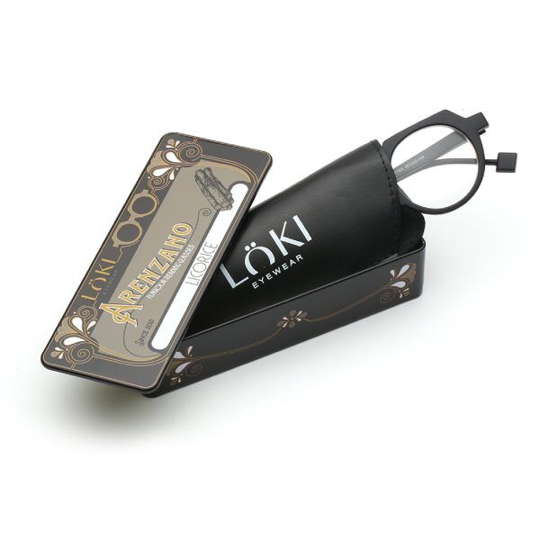 Korekcyjne Okulary do czytania Loki Arenzano Black +2.0 - 5