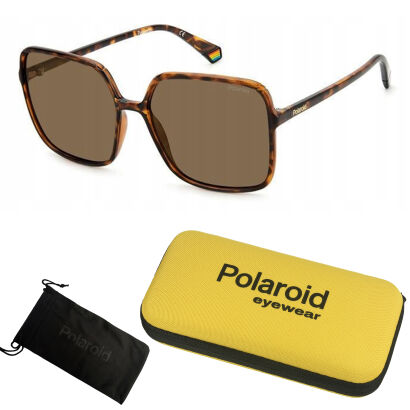Okulary przeciwsłoneczne + etui Polaroid 47 PLD 6128 9N4
