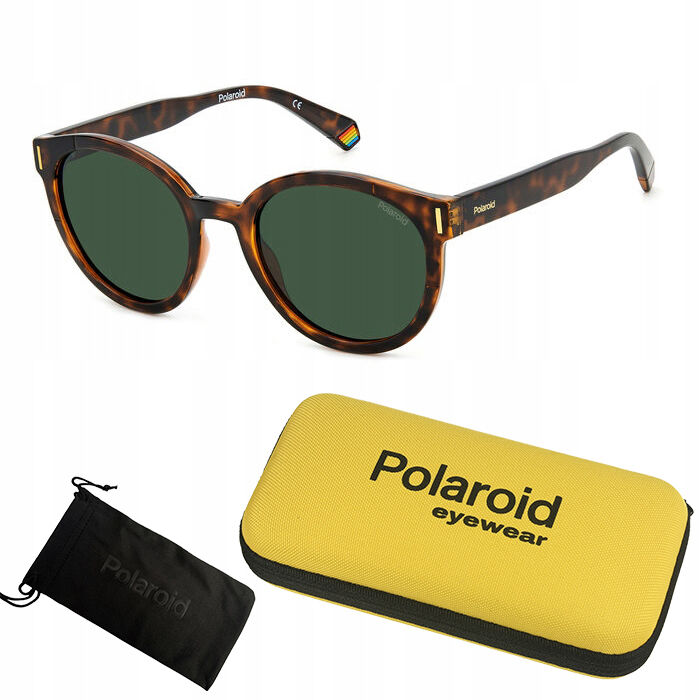 Okulary przeciwsłoneczne + etui Polaroid PLD 6185/S 52M9 - 4