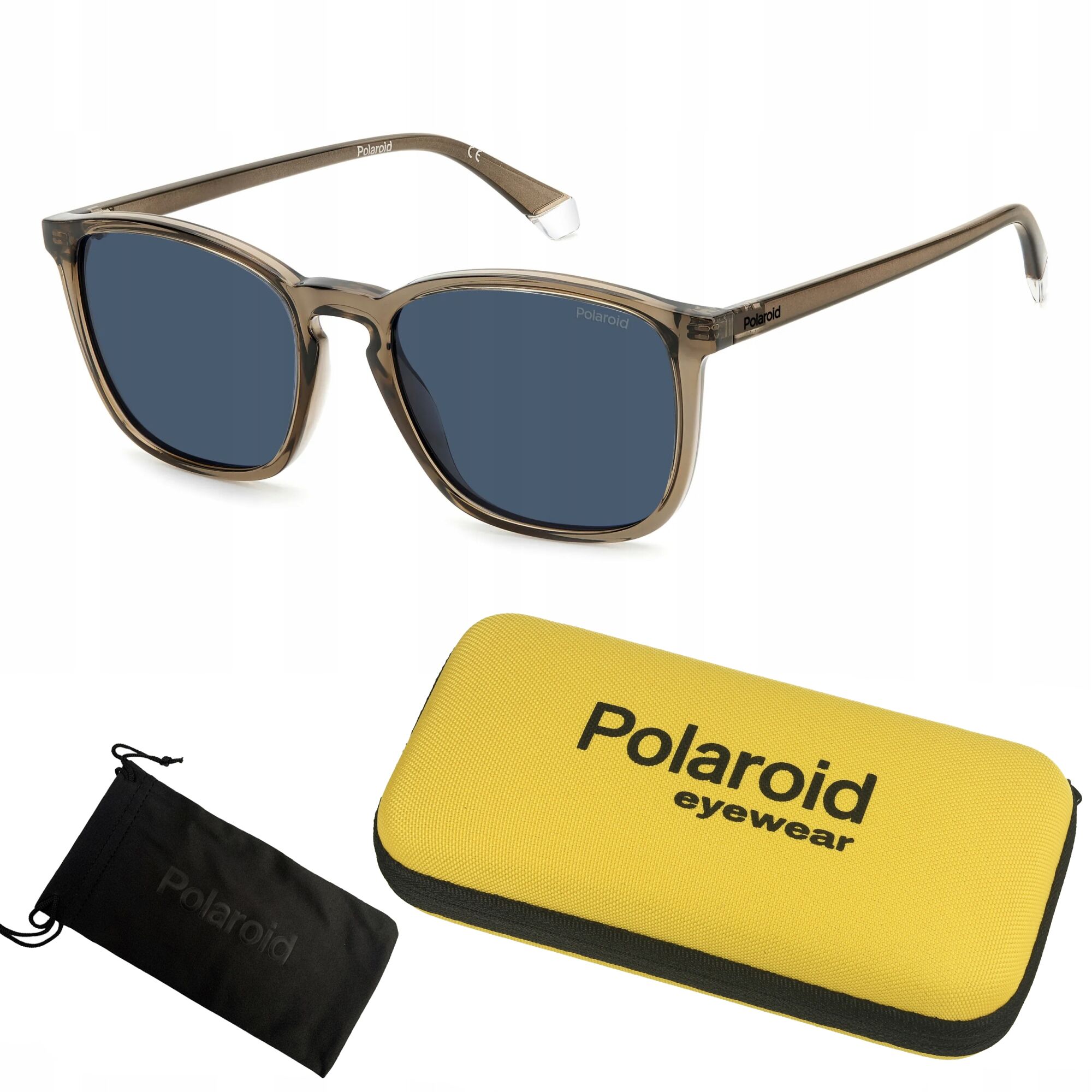 Okulary przeciwsłoneczne + etui Polaroid PLD 4128/S/X 60M9 - 2