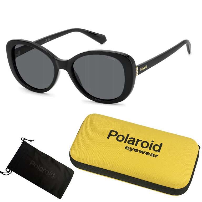 Okulary przeciwsłoneczne + etui Polaroid PLD 4144/S/X 52M9 - 2