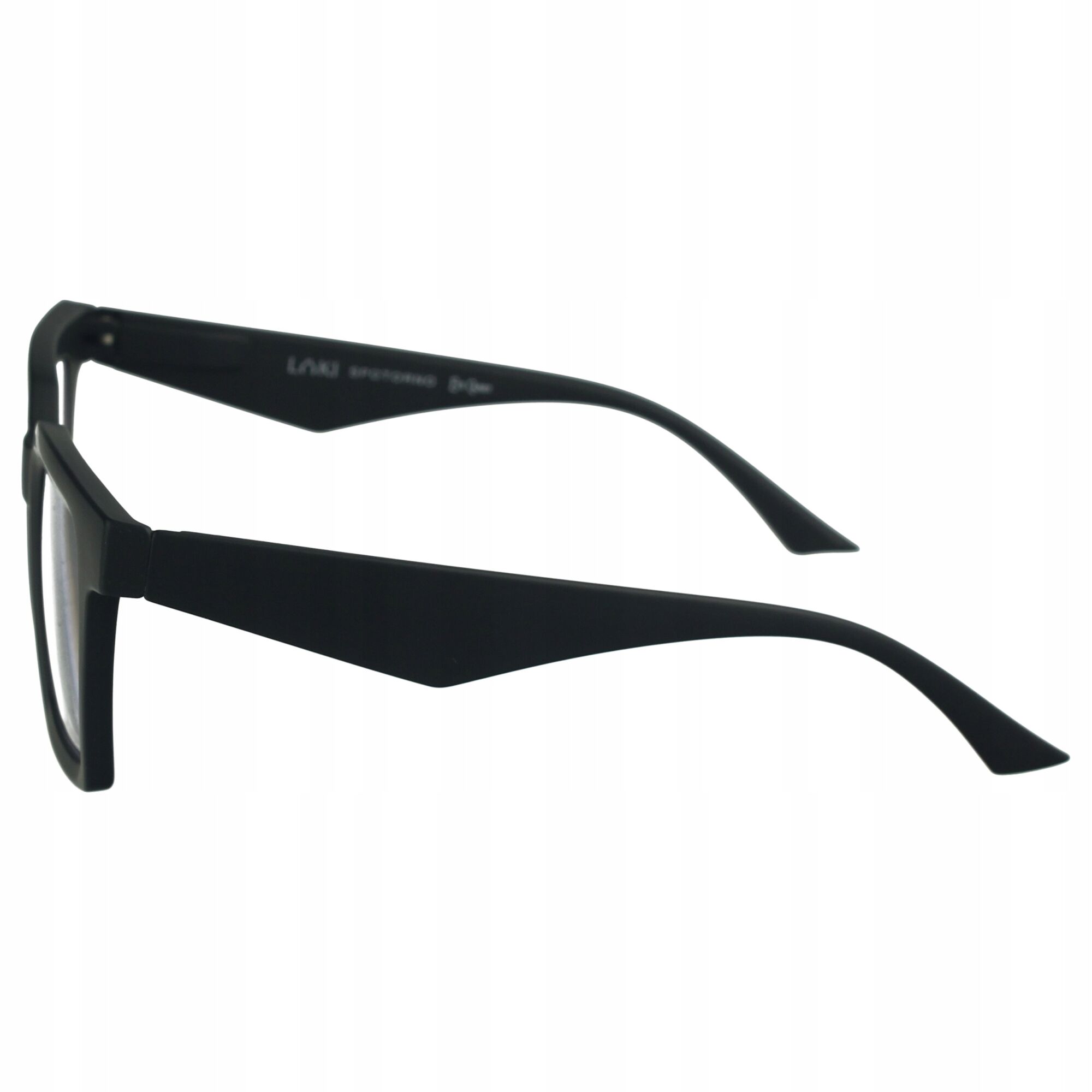 Korekcyjne okulary do czytania i komputera Blue Block ITALY Loki Spotorno Black +3.5 - 3