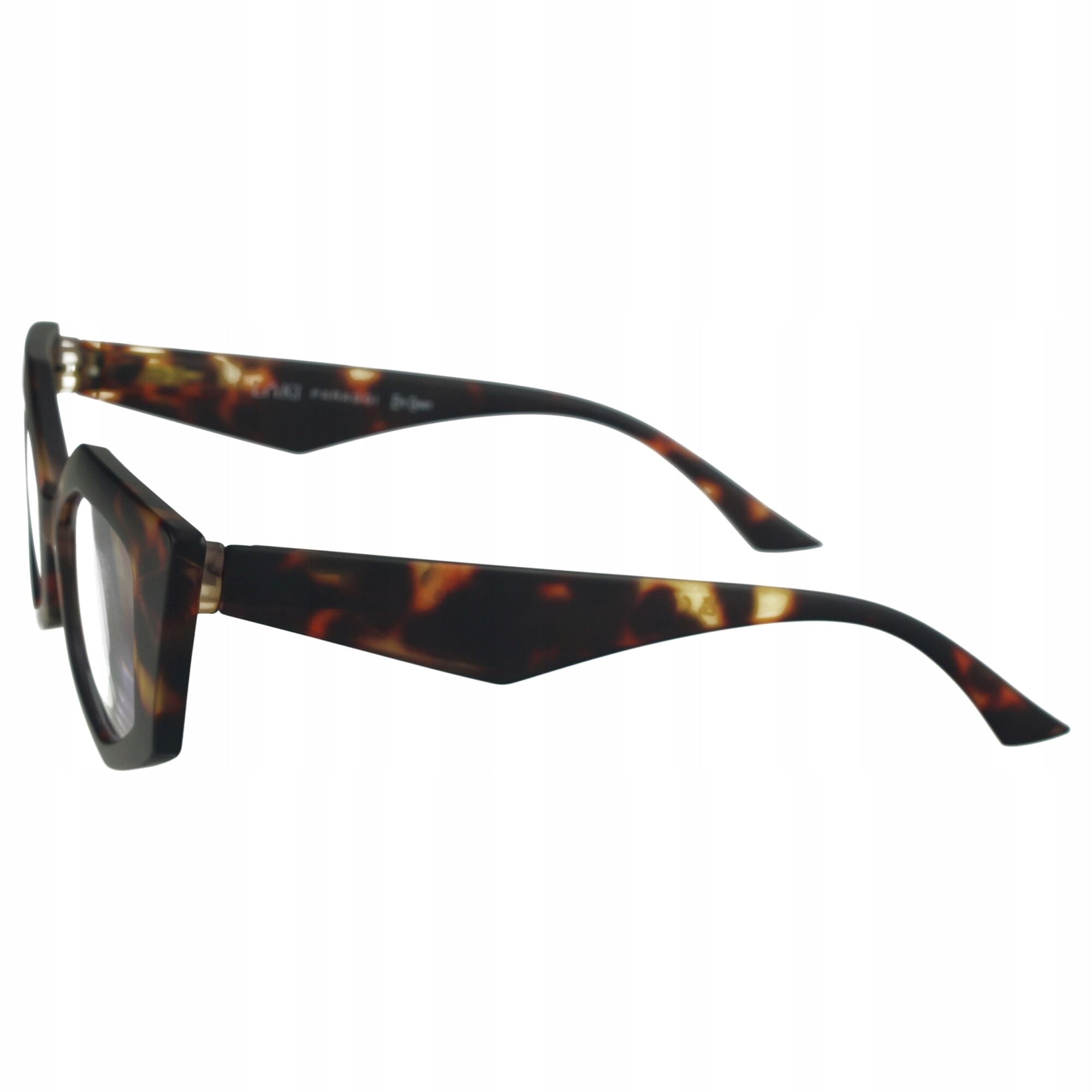 Korekcyjne okulary do czytania i komputera Blue Block ITALY Loki Paraggi Tortoise +3.0 - 4