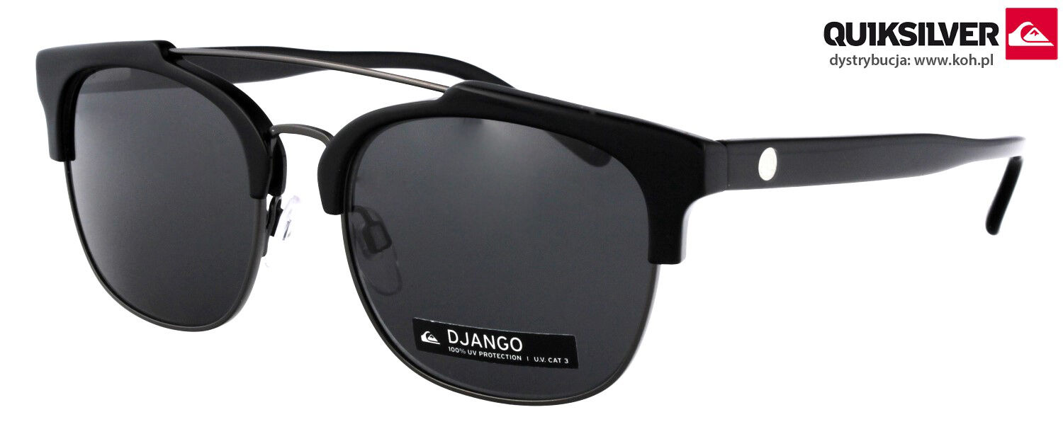 QUIKSILVER 3018 DBLK DJANGO Okulary Przeciwsłoneczne Sportowe - 2