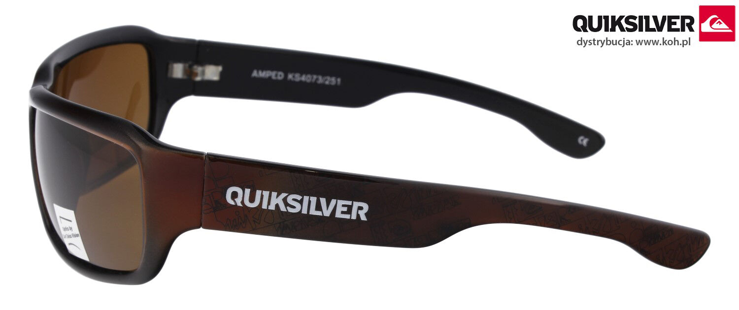 QUIKSILVER 4073 251 AMPED Okulary Przeciwsłoneczne - Sportowe Dziecięce - 4