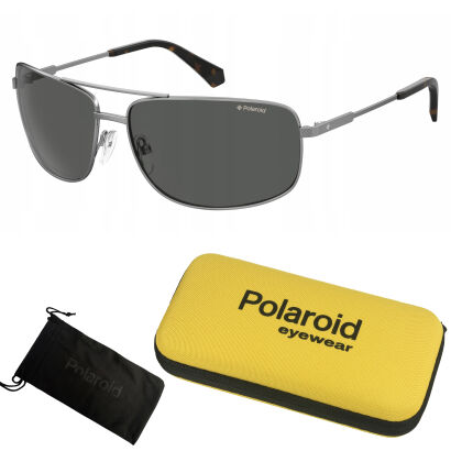 Okulary przeciwsłoneczne + etui Polaroid 24 PLD 2101 KJ1