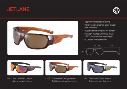 Okulary przeciwsłoneczne Speedo JETLANE 104