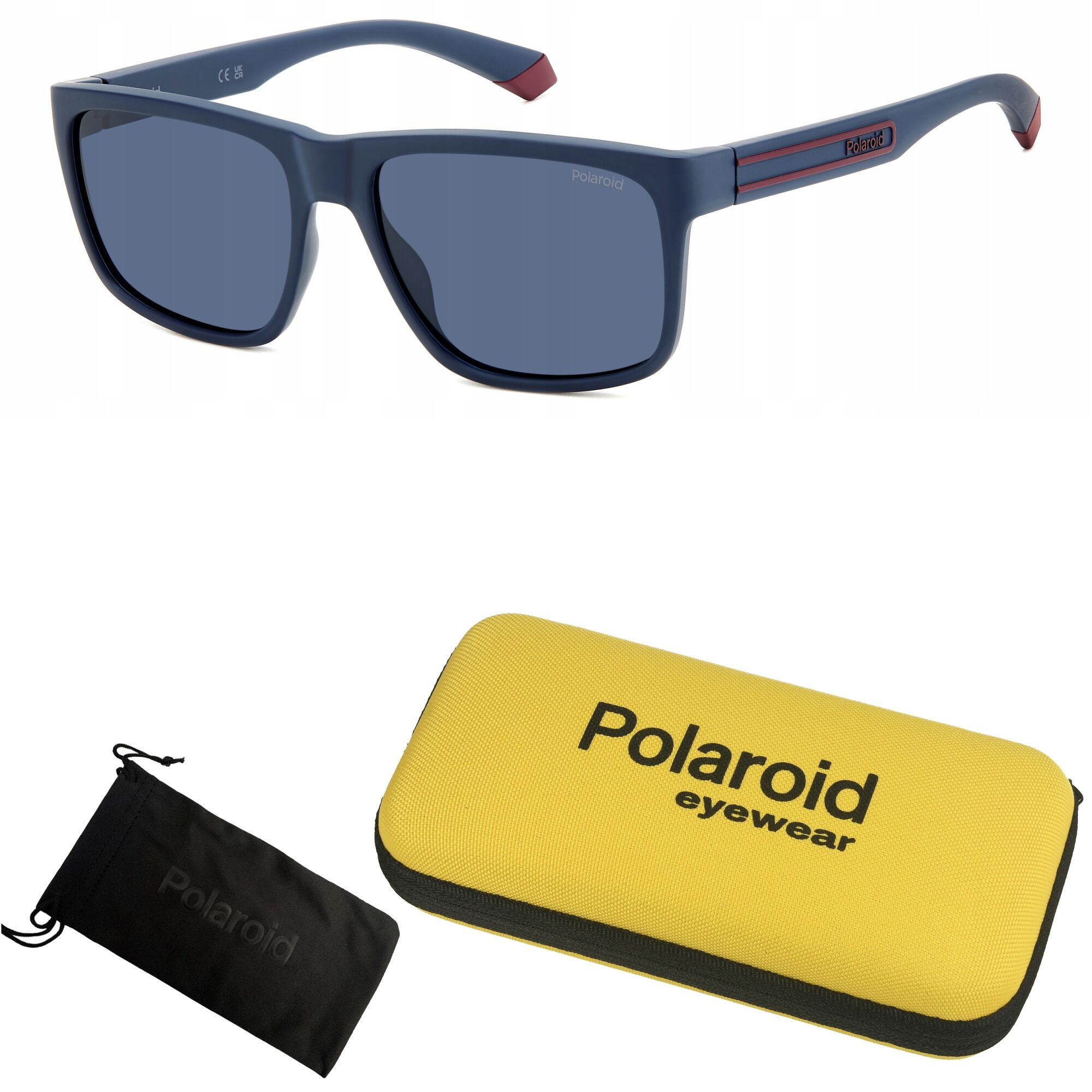 Okulary przeciwsłoneczne + etui Polaroid PLD 2149/S 57OZ - 2
