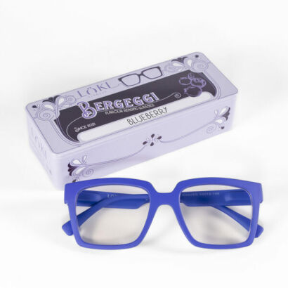 Korekcyjne okulary do czytania i komputera Blue Block ITALY Loki Bergeggi Blue +3.50
