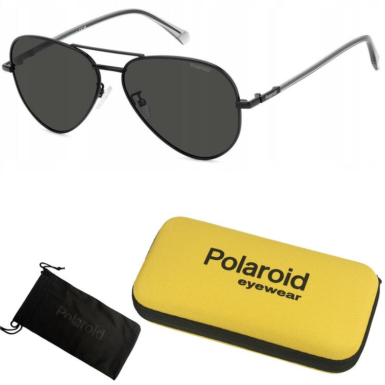 Okulary przeciwsłoneczne + etui Polaroid PLD 4142/G/S/X 60UC