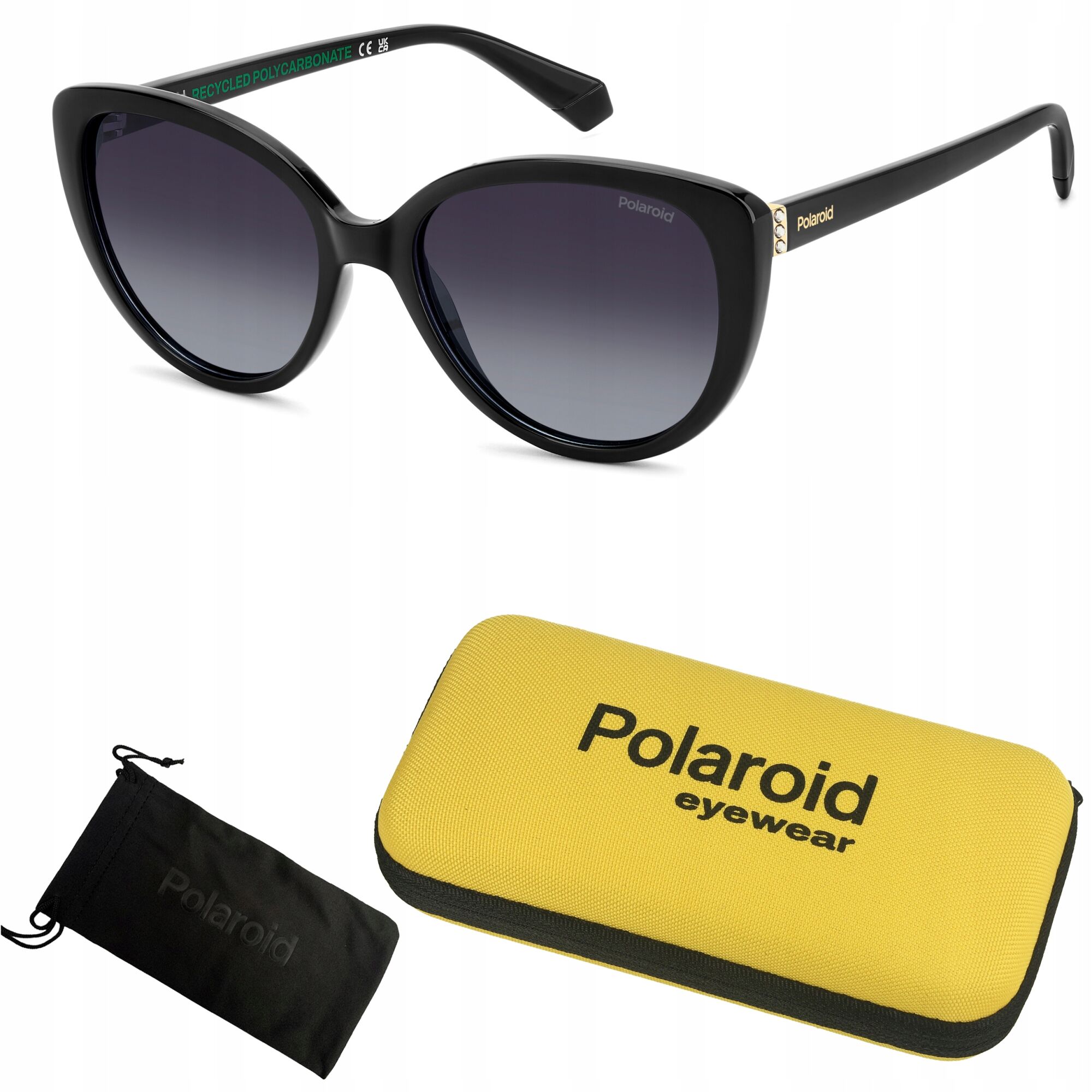 Okulary przeciwsłoneczne + etui Polaroid PLD 4176/S/X 56LA - 2