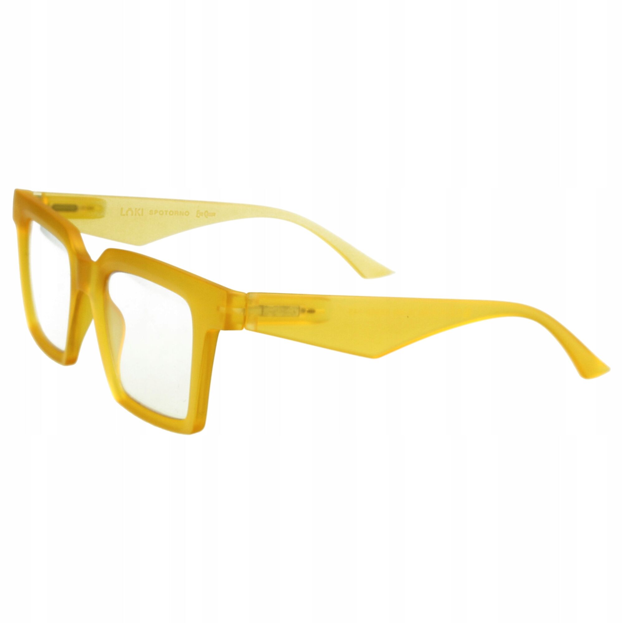 Korekcyjne okulary do czytania i komputera Blue Block ITALY Loki Spotorno Honey +2.0 - 4