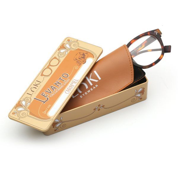 Korekcyjne Okulary do czytania Loki Levanto Tortoise +3.0 - 4