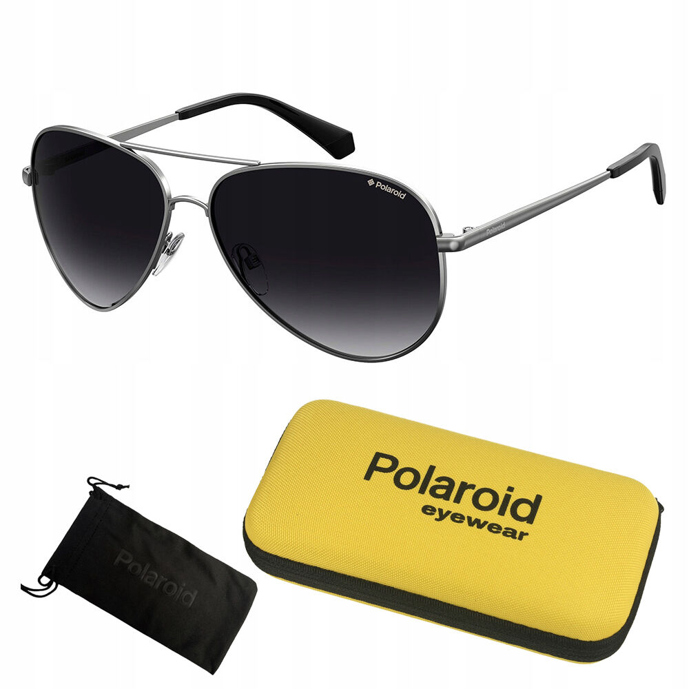 Okulary przeciwsłoneczne + etui Polaroid PLD 4180/S 58UC - 2