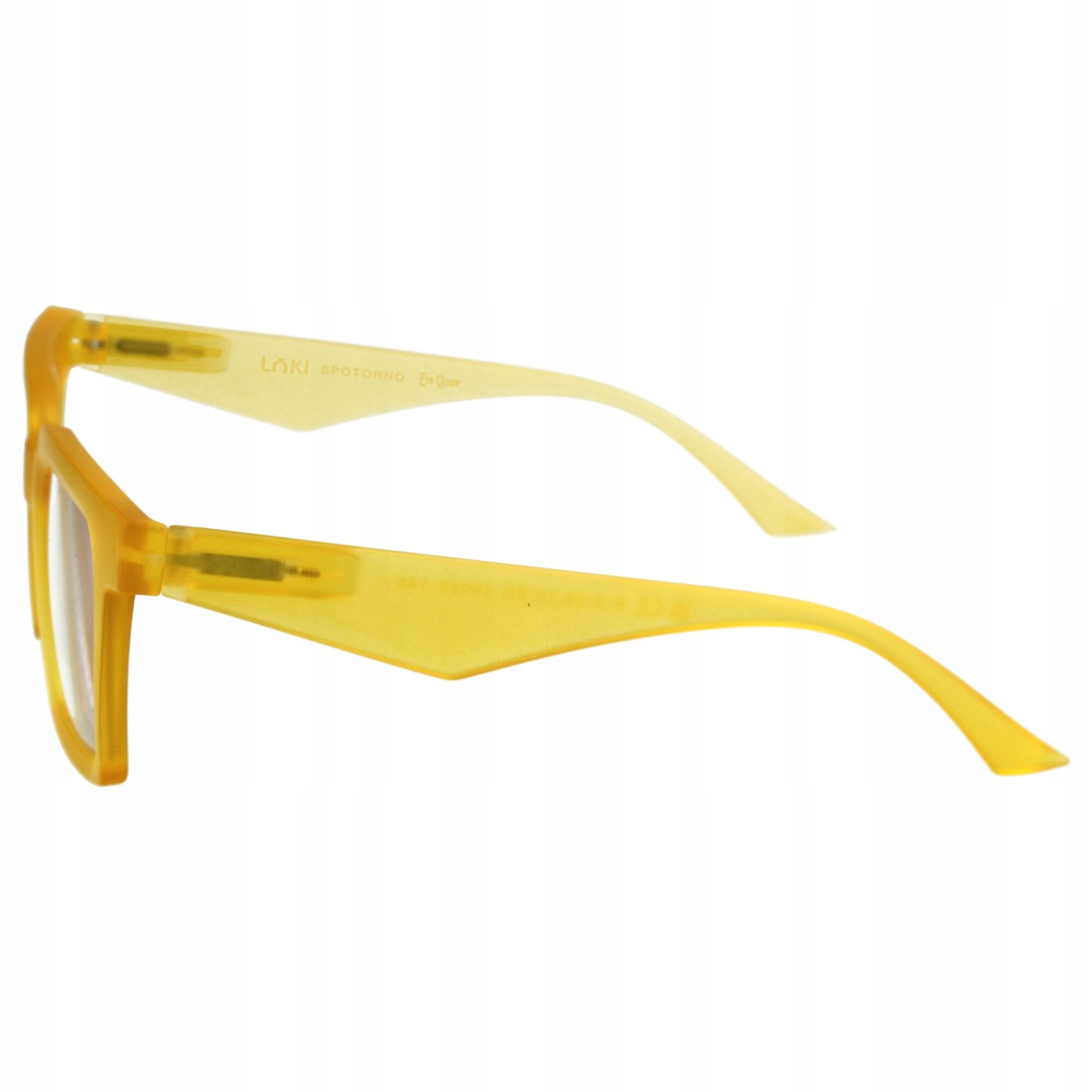 Korekcyjne okulary do czytania i komputera Blue Block ITALY Loki Spotorno Honey +3.5 - 3