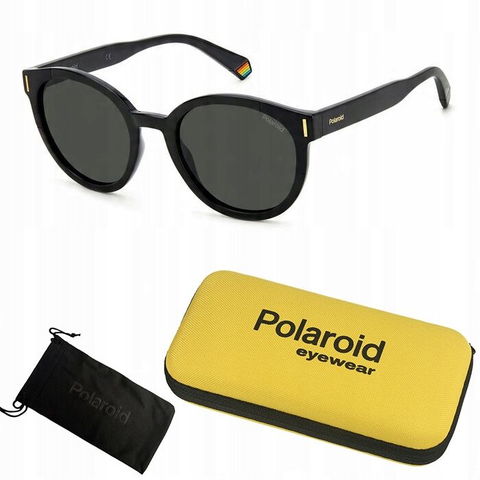 Okulary przeciwsłoneczne + etui Polaroid PLD 6012/N/NEW 56WJ - 2