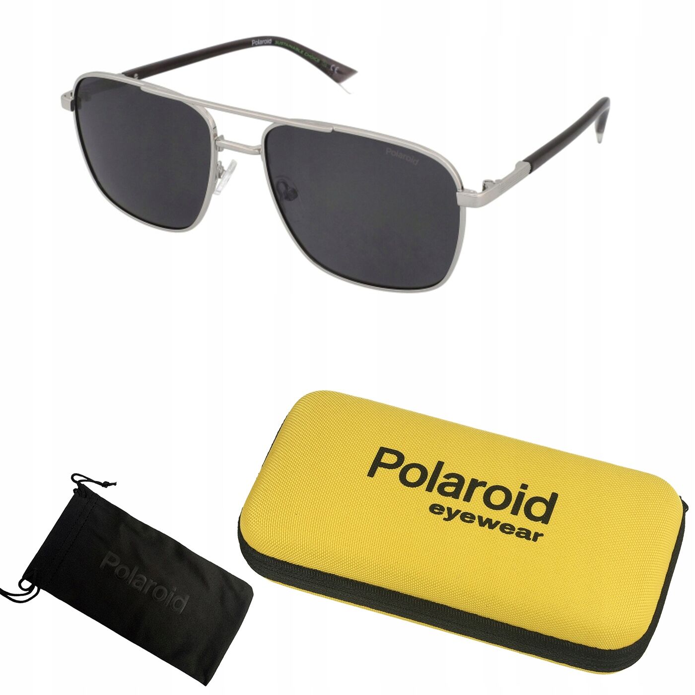 Okulary przeciwsłoneczne + etui Polaroid PLD 2158/S 58SP - 2