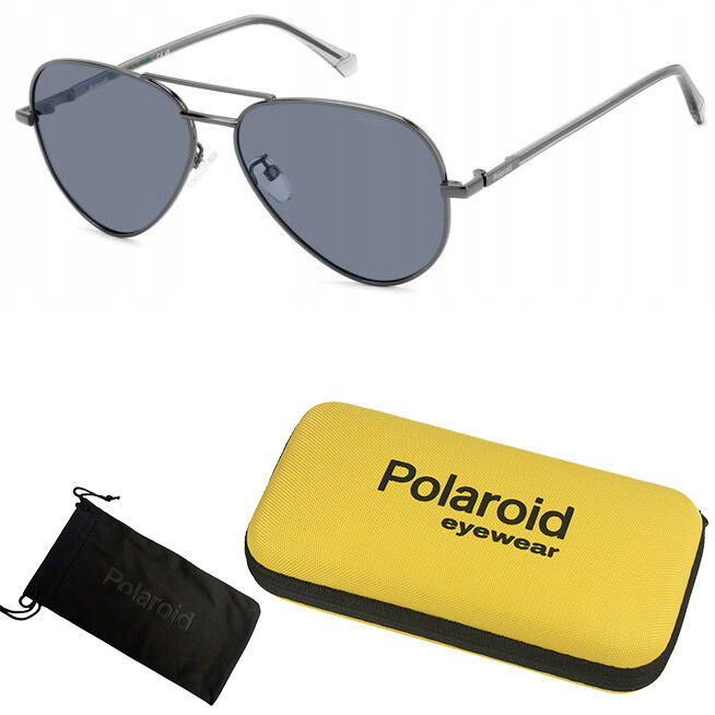 Okulary przeciwsłoneczne + etui Polaroid PLD 4186/G/S/X 57M9