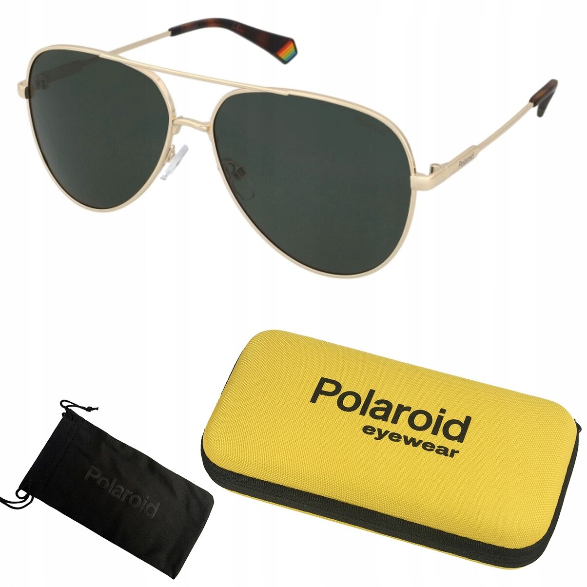 Okulary przeciwsłoneczne + etui Polaroid PLD 6187/S 60M9 - 2