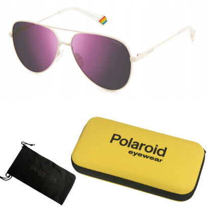 Okulary przeciwsłoneczne + etui Polaroid 54 PLD 6187 SZJ