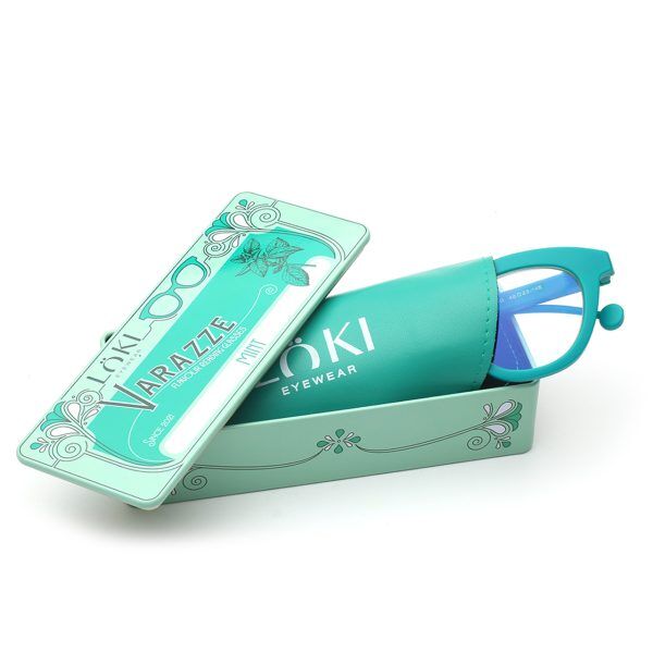 Korekcyjne Okulary do czytania Loki Varazze Petrol +3.50 - 3