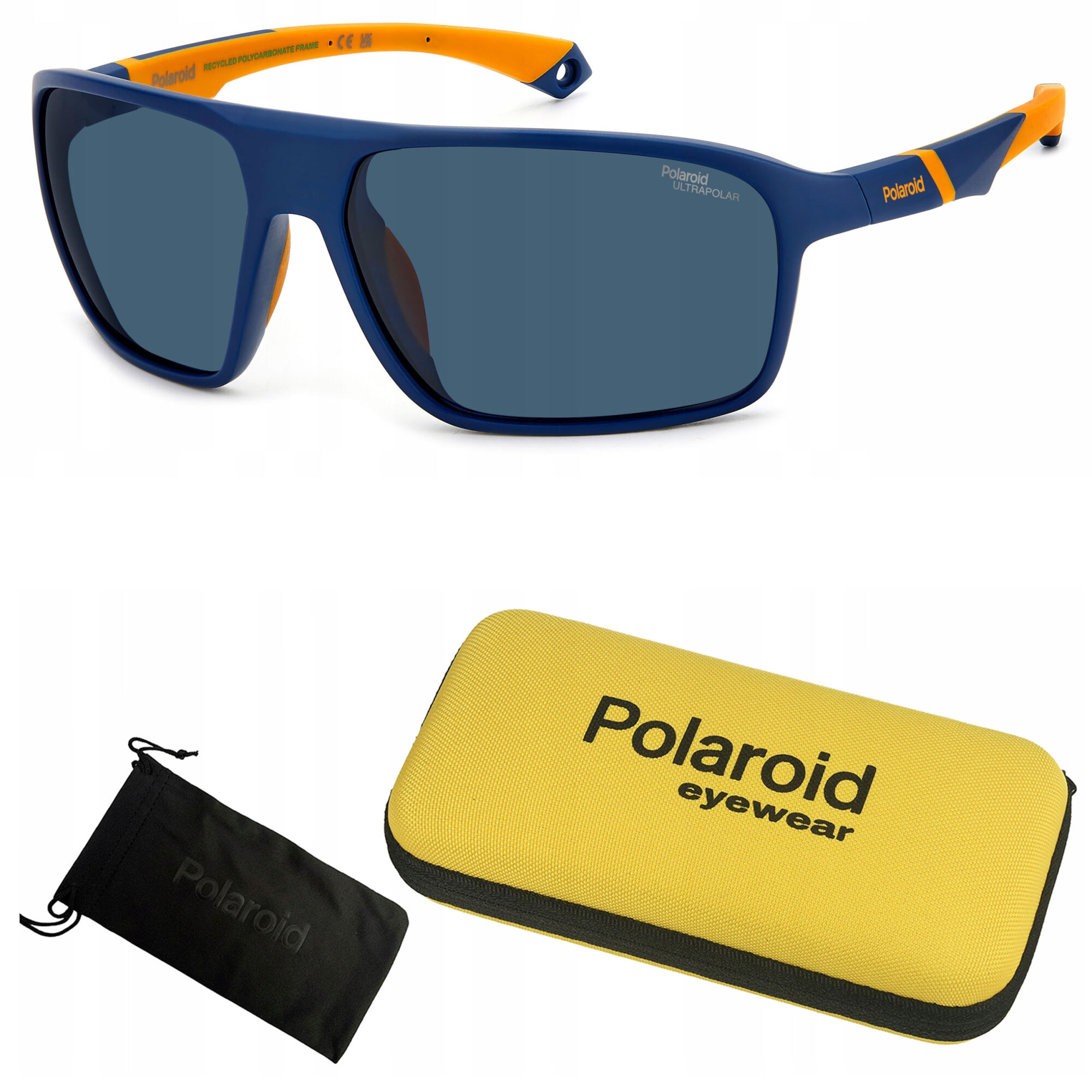 Okulary przeciwsłoneczne + etui Polaroid PLD 7058/S 6478 - 2