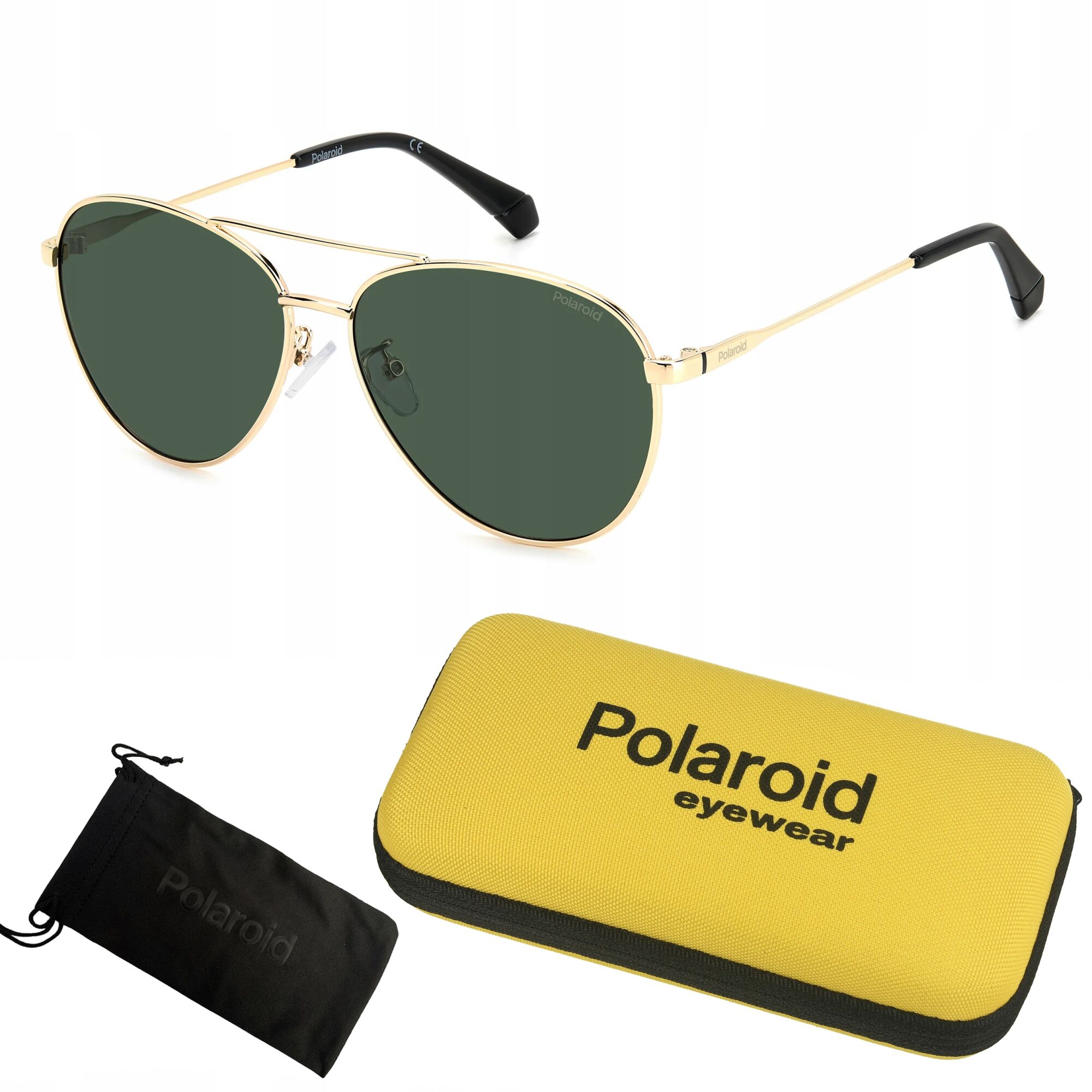 Okulary przeciwsłoneczne + etui Polaroid PLD 4139/S 54UC - 2