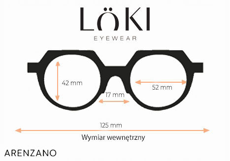 Korekcyjne Okulary do czytania Loki Arenzano Emerald +3.0 - 6