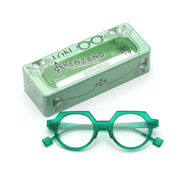 Korekcyjne Okulary do czytania Loki Arenzano Emerald +3.0 - 3