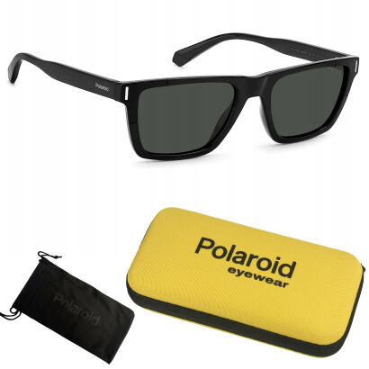 Okulary przeciwsłoneczne + etui Polaroid 51 PLD 6176 807