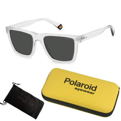 Okulary przeciwsłoneczne + etui Polaroid 52 PLD 6176 900