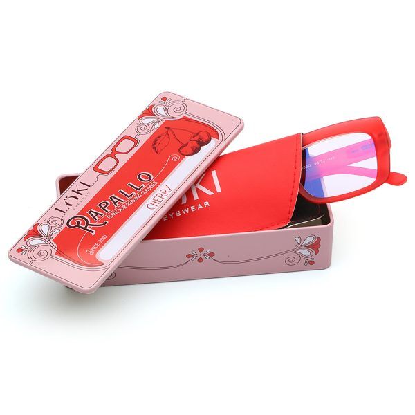 Korekcyjne Okulary do czytania Loki Rapallo Red +2.00 - 4