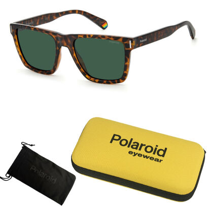 Okulary przeciwsłoneczne + etui Polaroid 50 PLD 6176 086
