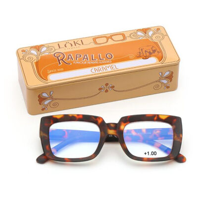 Korekcyjne Okulary do czytania Loki Rapallo Tortoise +1.00