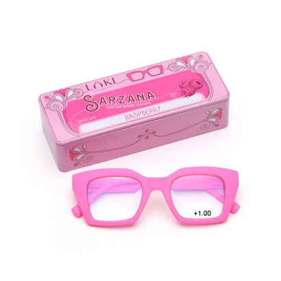 Korekcyjne Okulary do czytania Loki Sarzana Pink +1.00