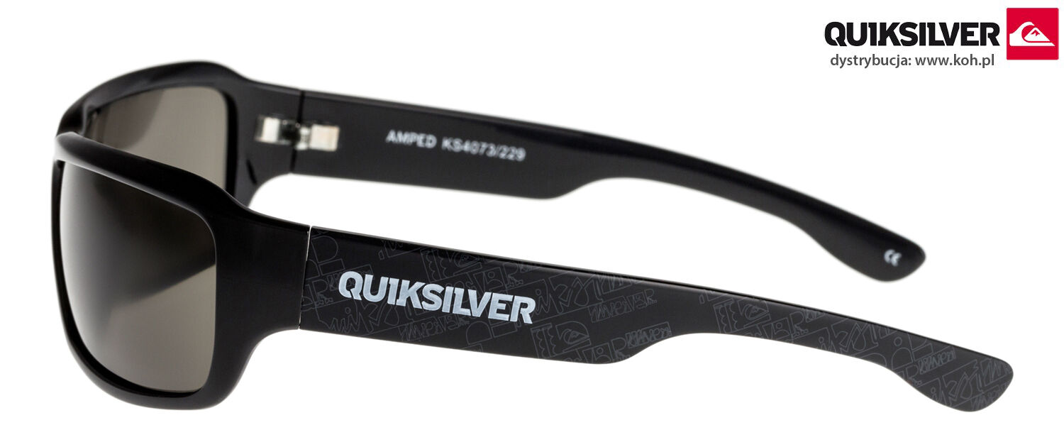 QUIKSILVER 4073 229 AMPED Okulary Przeciwsłoneczne - Sportowe Dziecięce - 4