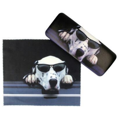 Etui do okularów korekcyjnych  Dogs z mikrofazą C3