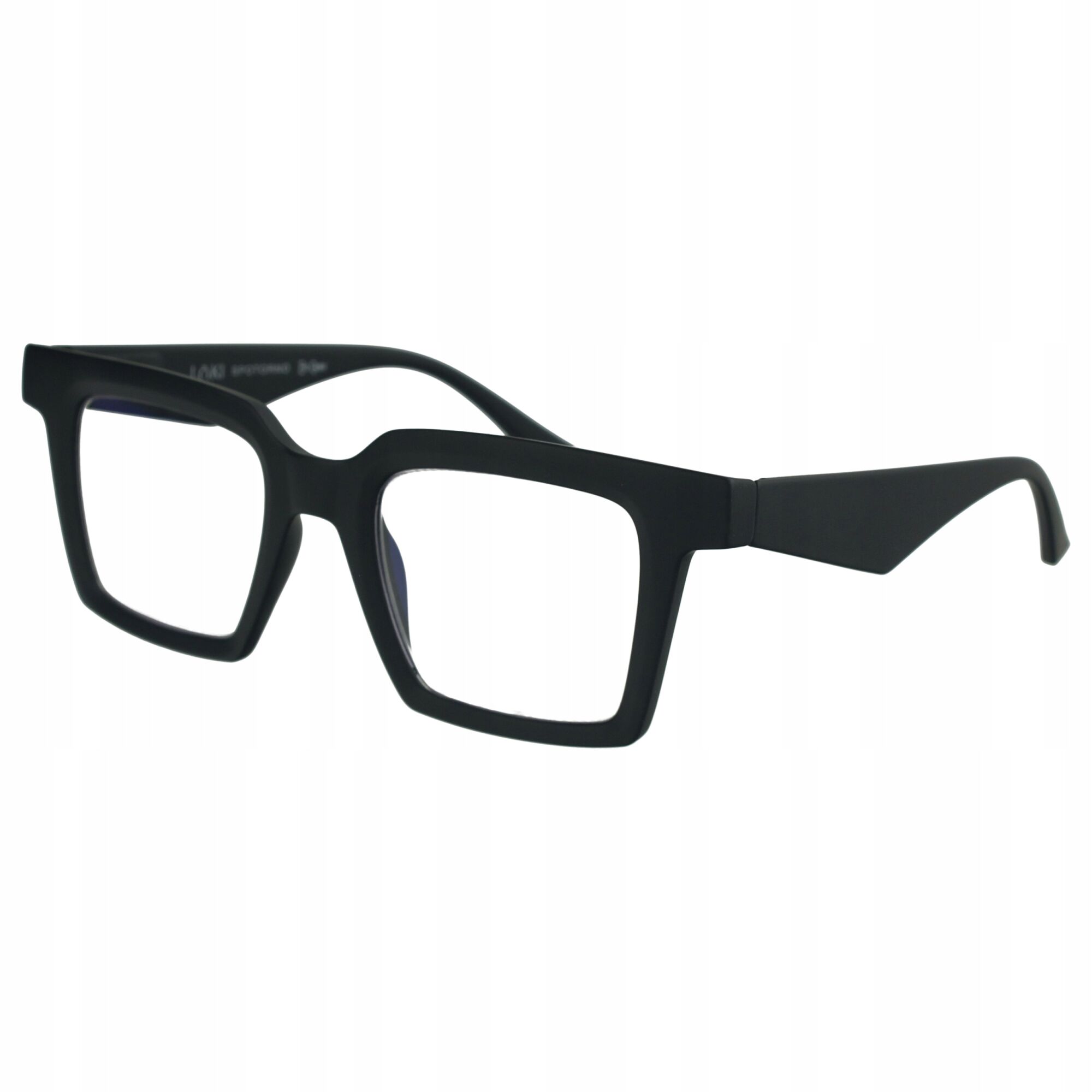 Korekcyjne okulary do czytania i komputera Blue Block ITALY Loki Spotorno Black +2.5 - 5