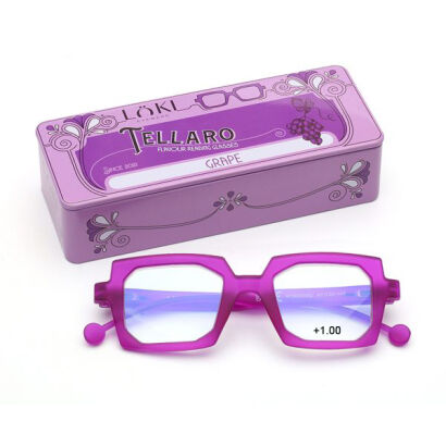 Korekcyjne Okulary do czytania Loki Tellaro Purple +1.00